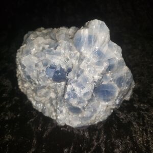 5" Raw Blue Calcite Rough Natural Cluster